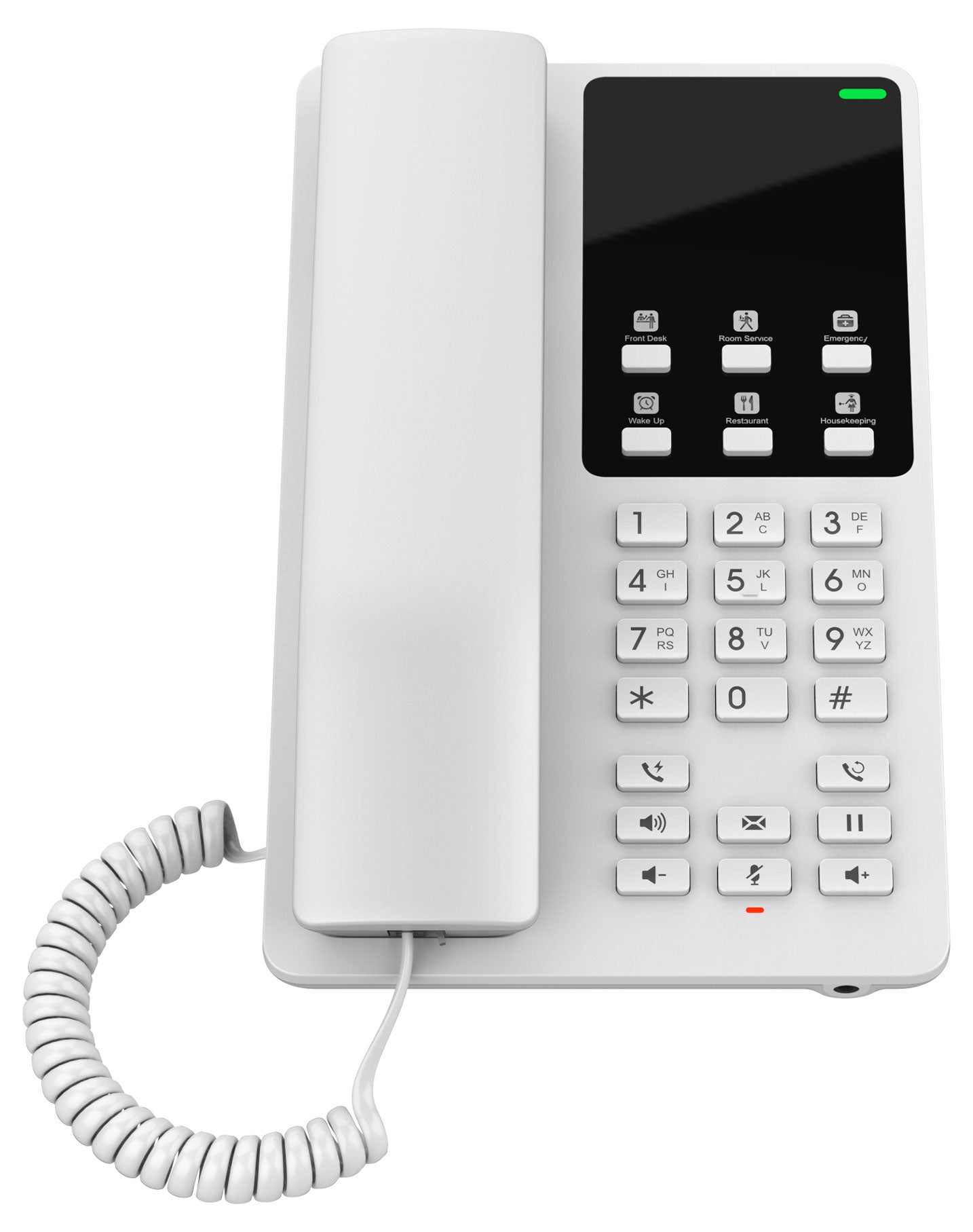 Grandstream GHP620 Hotel Phone, 2 Line IP Phone, 2 SIP Accounts, HD Audio, White Colour, 1Yr Wty Grandstream GHP620 Hotel Phone, 2 Line IP Phone, 2 SIP Accounts, HD Audio, White Colour, 1Yr Wty